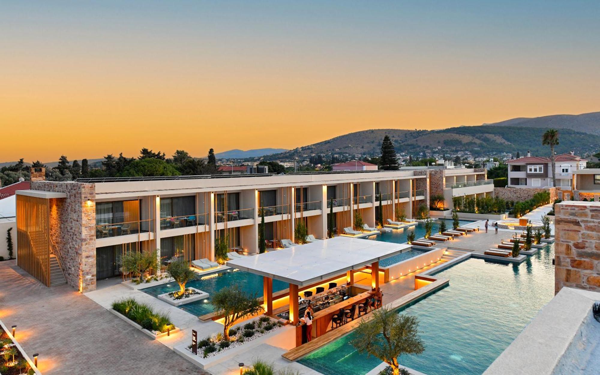 Royal Pearl Island Chios Hotel And Spa Esterno foto